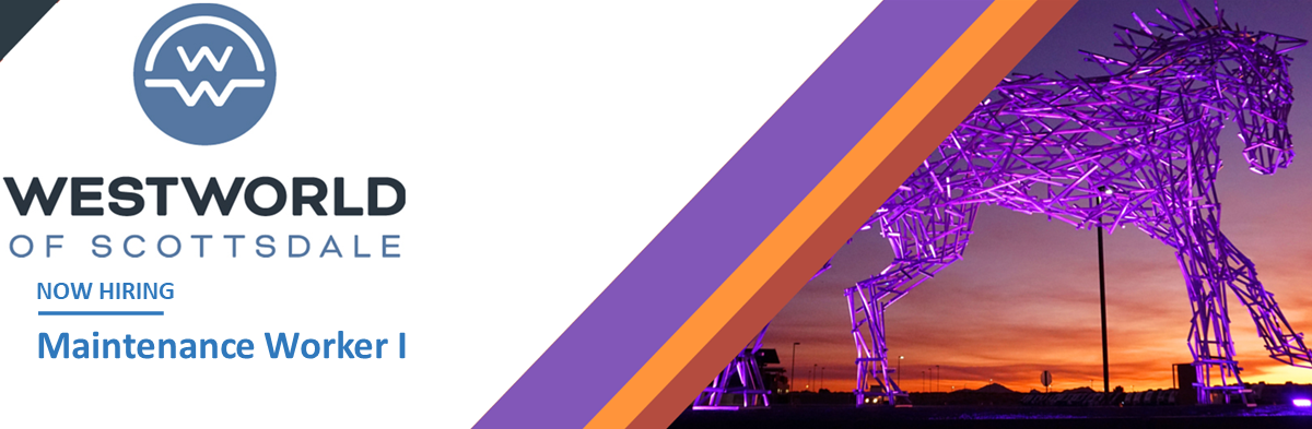 Performs routine operational maintenance work, feed and bedding support, landscape, upkeep, and repair of the special events facilities at WestWorld.